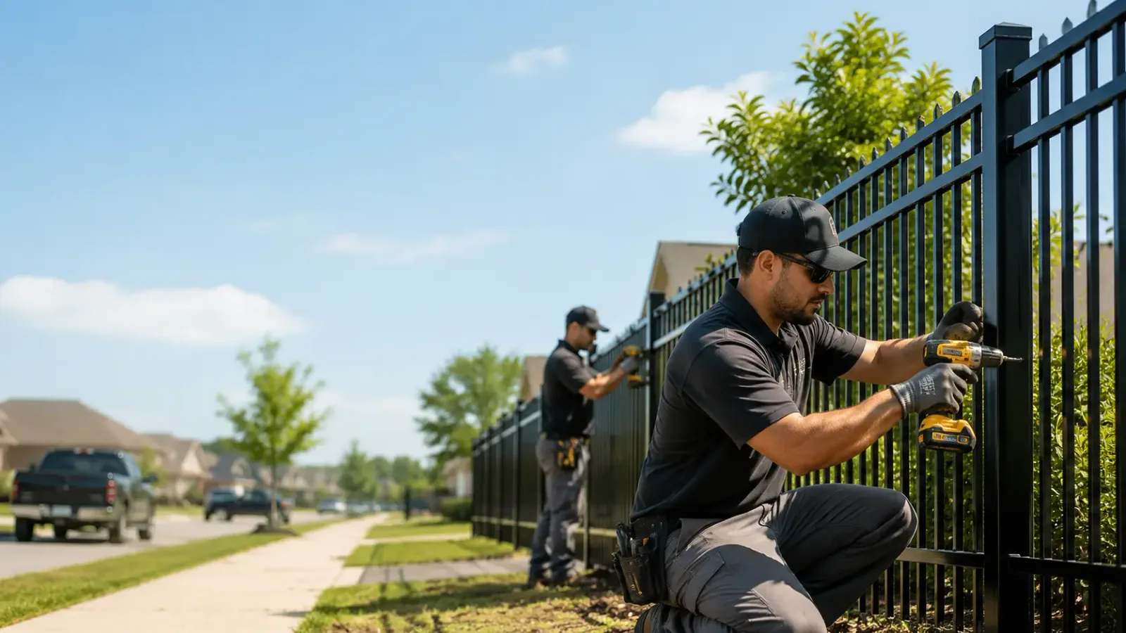Metal Fence Installation in Churchville, NY